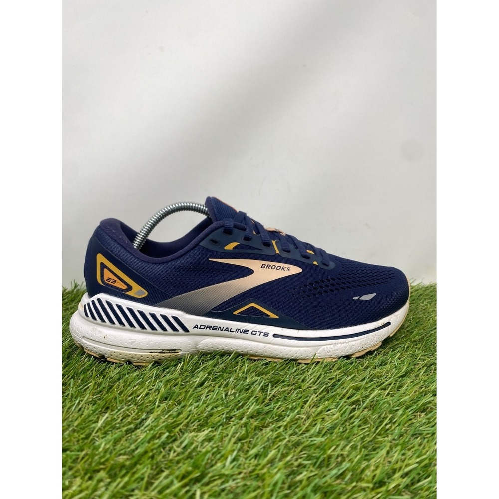 Brooks Adrenaline GTS 23 Women 9.5 Blue Sneakers Running Shoes Comfortable Gym